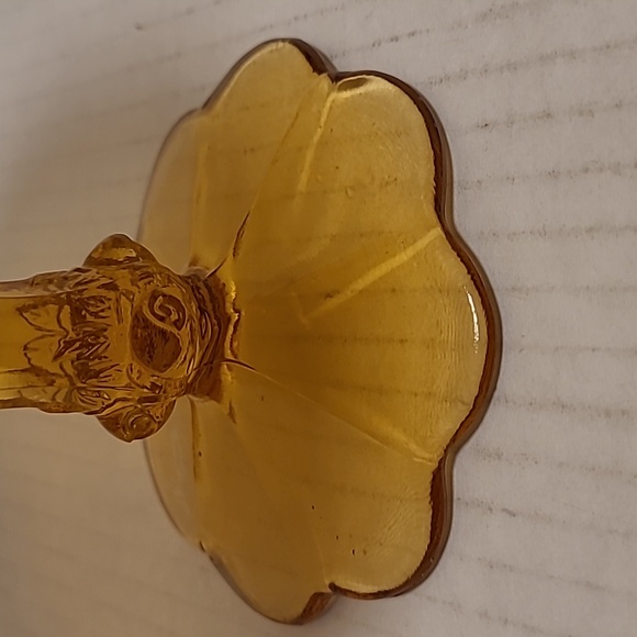 Vintage Fenton Cabbage Rose Lidded Candy Dish - Picture 10 of 16